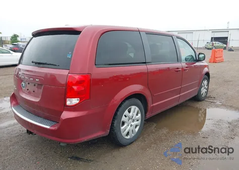 2015 Dodge Grand Caravan Se from USA, damaged, VIN 2C4RDGBG9FR512823